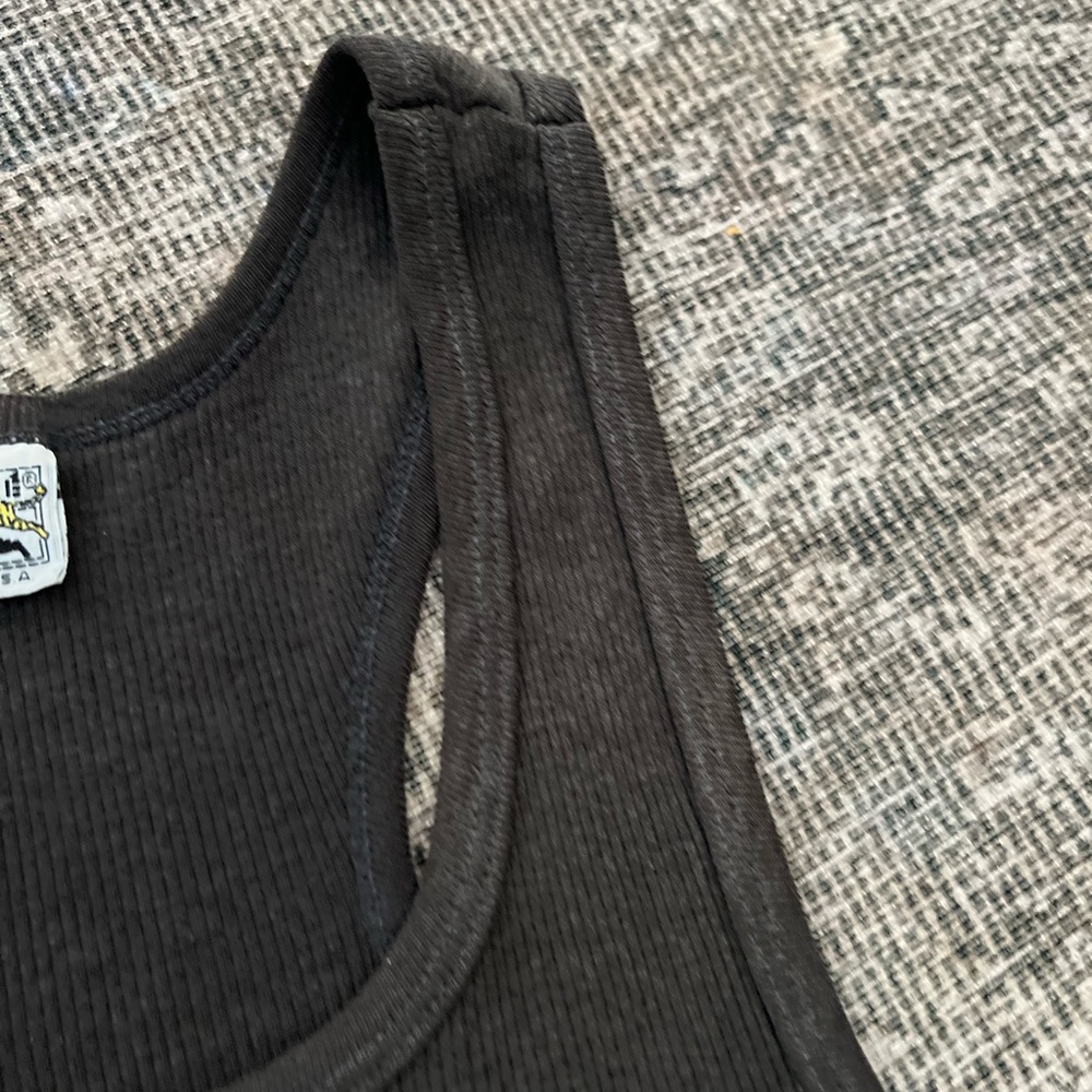 Le Tigre Ribbed Racerback Tank Small/Medium - Picture 2 of 4